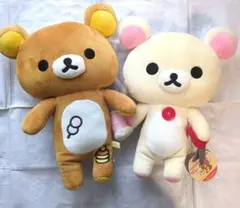 リラックマいたずらぬいぐるみXL QT プライズ品 リラックマ＆コリラックマ