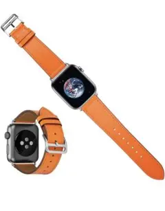 アップルウォッチバンド革　apple watch 革バンド42/44/45mm