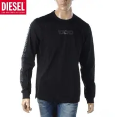 新品未使用　DIESEL ディーゼル　Sサイズ　ロングTシャツ　黒色