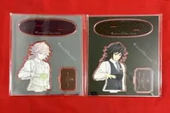 鬼滅の刃】モクテル デザートアクリルスタンド&缶バッジ 2セット／冨岡
