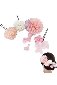 髪飾り　卒業式　成人式　結婚式