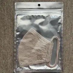 【新品未開封】ANTEPRIMAオリジナルレースコットンマスク／ベージュ