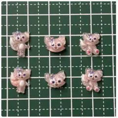 リーナベル　ネイルパーツ 6個セット