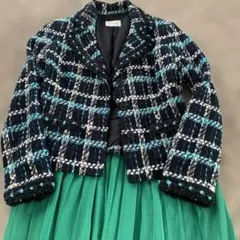 ハロッズ　Harrods サマーツイード　ジャケットのサムネイル