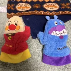 Anpanman Scarf and Glove Set