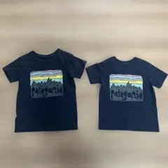 パタゴニア リンクコーデ 姉弟 姉妹 兄弟 兄妹 ペアコーデ お揃い Tシャツ