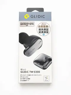 GLIDiC TW-5300 ブラック ワイヤレスイヤホン 本体のサムネイル