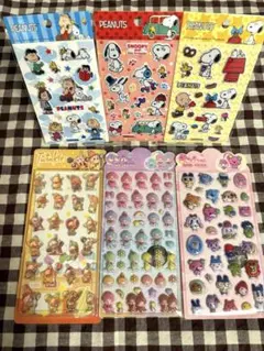 【期間限定】シール6枚セット SNOOPY