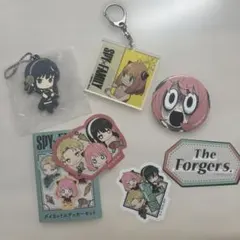 スパイファミリー まとめ売り キーホルダー シール ヨルさん アーニャ