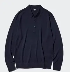 Uniqlo ポロシャツスタイル ニット セーター