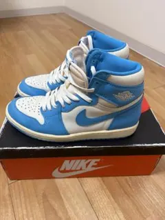 NIKEエアジョーダン1 レトロ HIGH OG UNC reimagined