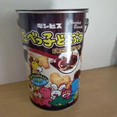 ギンビス たべっ子どうぶつ チョコビスケット缶