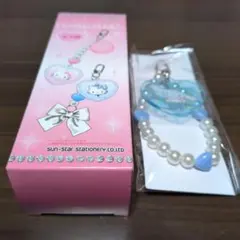 サンリオチャーム付キーホルダーシナモロールになります。