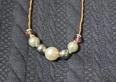 ハンドメイドネックレス