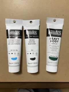 Liquitex ヘビーボディアクリル絵の具 3色セット