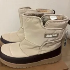 【新品・未使用】23cm Moz ベージュ ショートブーツ