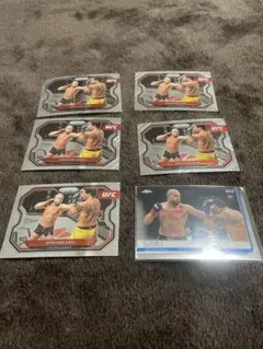 UFC カード　グーカン・サキ 6枚セット