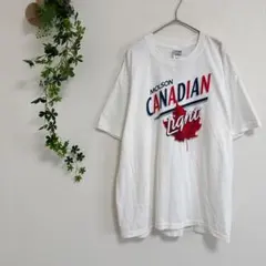 ［GILDAN］半袖コットンTシャツ（L）プリント　ホワイト