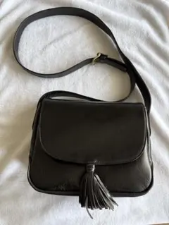 本革　ショルダーバッグ　手作り