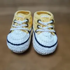 ハンドメイド ベビーシューズ スニーカー風