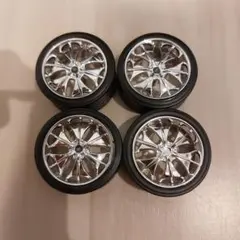 プラモデル改造用ホイール 4本セット アオシマ タミヤ フジミ - メルカリ