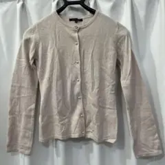 prideglide カシミヤ　カーディガン　アンゴラ　ライトピンク