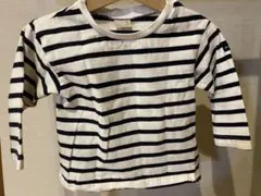 petit main⭐︎ボーダー長袖カットソー⭐︎90