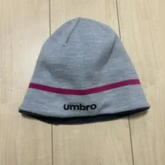 UMBRO ニット帽 ビーニー リバーシブル y2k テック