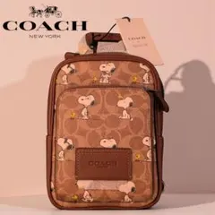 き*よ様 COACH スヌーピー コラボ 誕生75周年 限定 ボディバッグ