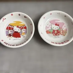 サンリオ ハローキティ　クリスマスプレート 2002年 3枚セット Hello Kitty クリスマス プレート 3枚セット【新品未使用 箱付き