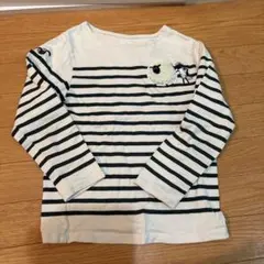 グラニフ　ひつじのショーン　130サイズ ストライプ　ボーダー　長袖カットソー