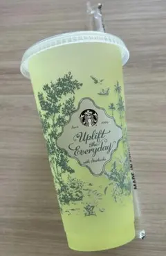 2026ミステリーカラーチェンジングリユーザブルコールドカップ イエロー