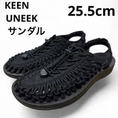 キーン　ユニーク　KEEN UNEEK サンダル ブラック　黒　 25.5cm
