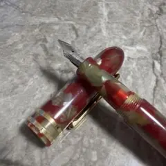 CONKLIN 万年筆 シンメトリック レッドジャスパー 1929 復刻 - メルカリ