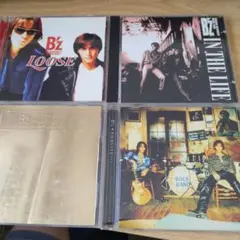 3050.22 B'z CD 4枚セット LOOSE IN THE LIFE