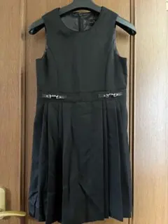 新品 コムサデモード 130cm フォーマルジャンバースカート ジャンスカ 黒