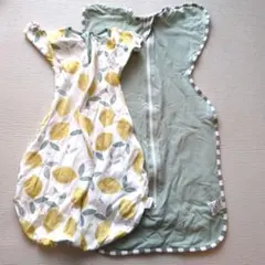 レモン柄 ベビー　スワドル Sサイズ・Mサイズ