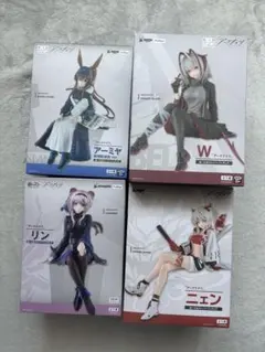 アークナイツ フィギュア4体セット Ｗ,ニェン,アーミヤ,リン