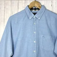 【極美品】希少 バーバリーロンドン 長袖シャツ ノバチェック ホースロゴ 刺繍