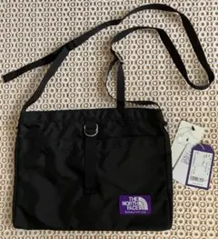 新品タグ付THE NORTH FACE ショルダーバッグ黒　アウトドアにも