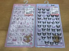 ハローキティ・クロミ　ボンボンドロップシールミニ