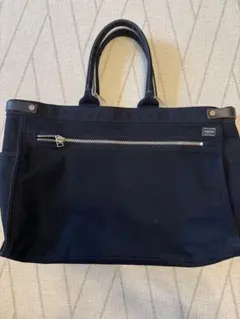 PORTER GIRL ポーターガール ネイキッド　トートバッグ ネイビー Lのサムネイル