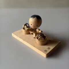 蒲郡 こけし 民芸品 魚桶 魚屋さん