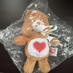 ケアベア ガチャガチャ ぬいぐるみキーホルダー オレンジ