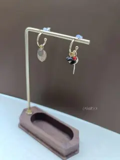 ご専用　no.4317　floret  &  ladybird║ピアス