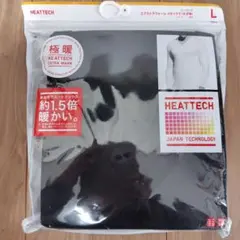 UNIQLO　極暖HEATTECH エクストラウォーム　Vネック L 黒