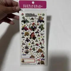 No.E52 (♡)マリオカート ドレスアップステッカー 新品未使用 平成
