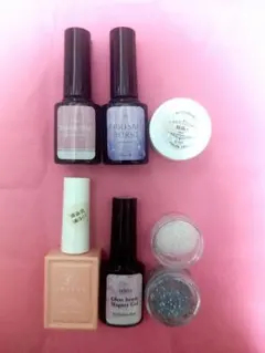 ジェルネイル用品 豪華おまけセット全6点のサムネイル