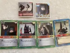 うちはイタチ　NARUTO シール、カード