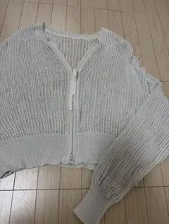 SENSE OF PLACE クロップドカーディガン One Size